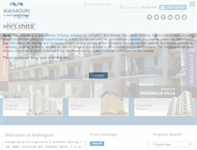 Tablet Screenshot of mahagunindia.com